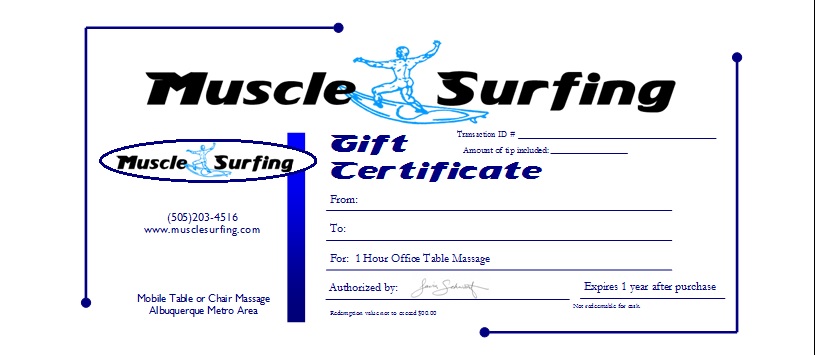 Gift Certificates